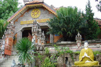Buddha Vihara Ashram in Nord-Bali
