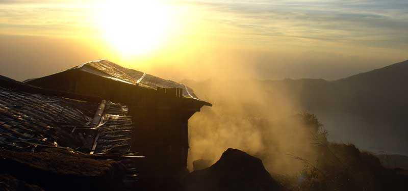 Bali Batur Vulkanbesteigung