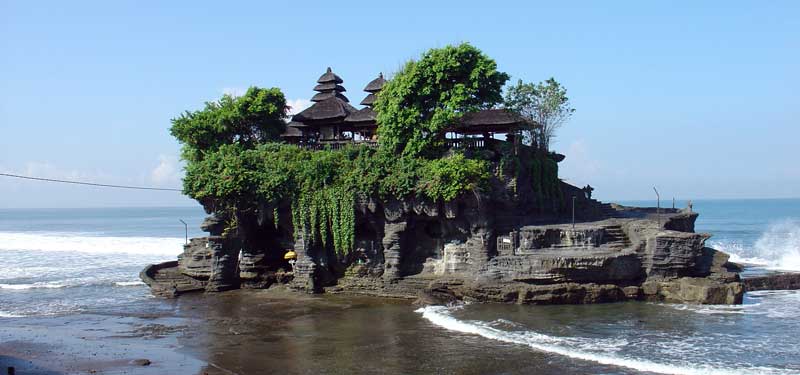 Bali Tanah Lot Meerestempel