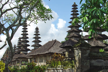 Taman Ayun Tempel in Mengwi am Morgen