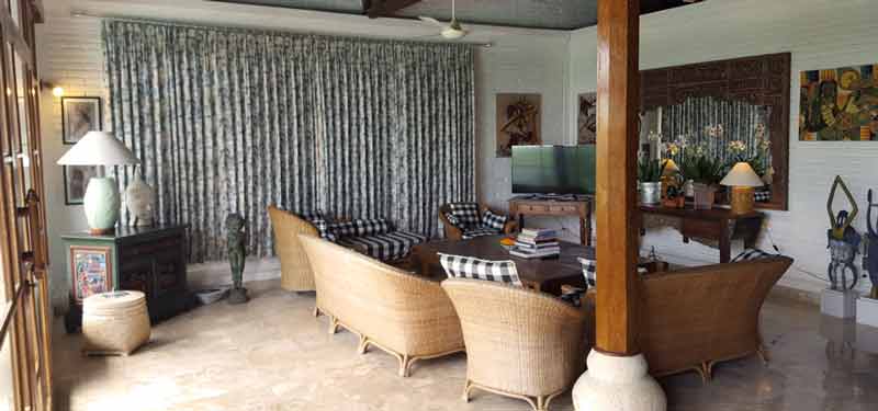 Villa Hibiskus Wohnzimmer