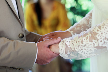 Villa Kompiang Bali Hochzeit - Eheversprechen