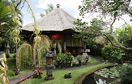 Villa Kompiang Bali - Gartenansicht