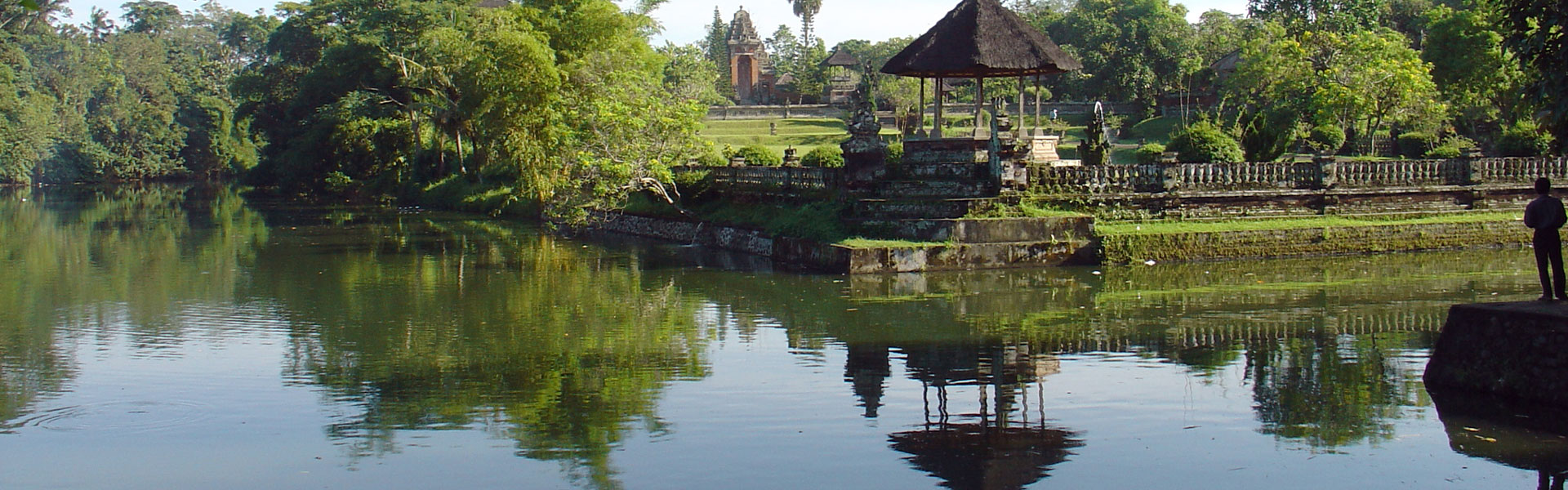 Taman Ayun Fürstentempel mit Teich 